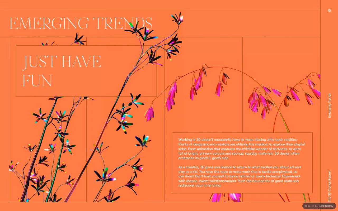 It's Nice That × Adobe 3D Trends Report, slide 15