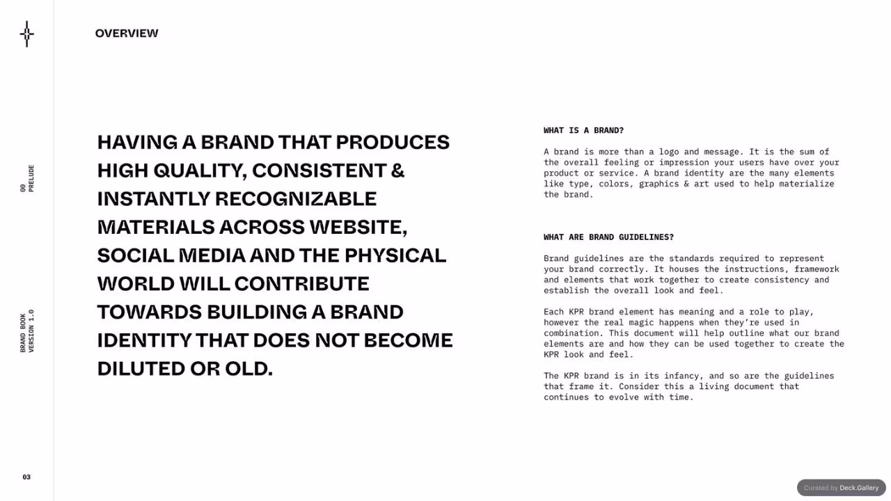 KPR Brand Book 2022, slide 3