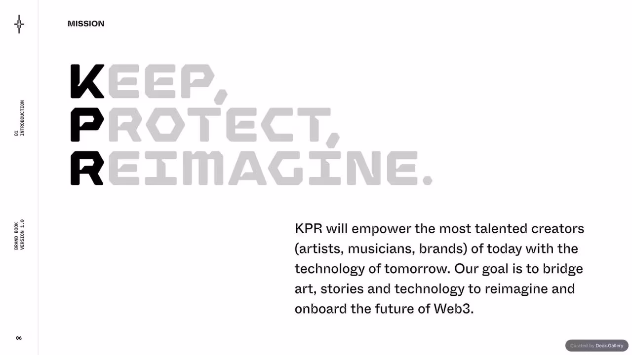 KPR Brand Book 2022, slide 6