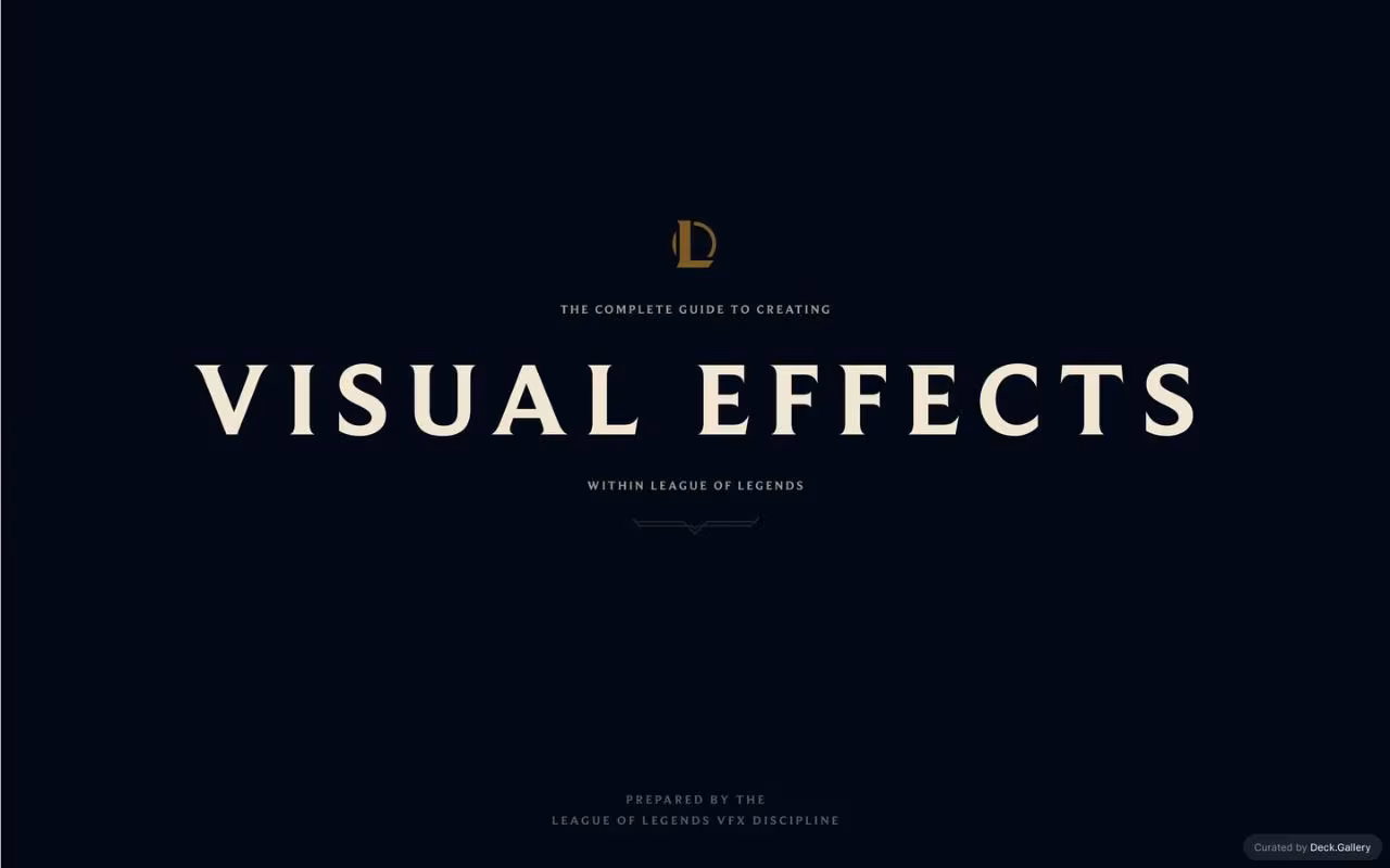 League of Legends VFX Guide 2017