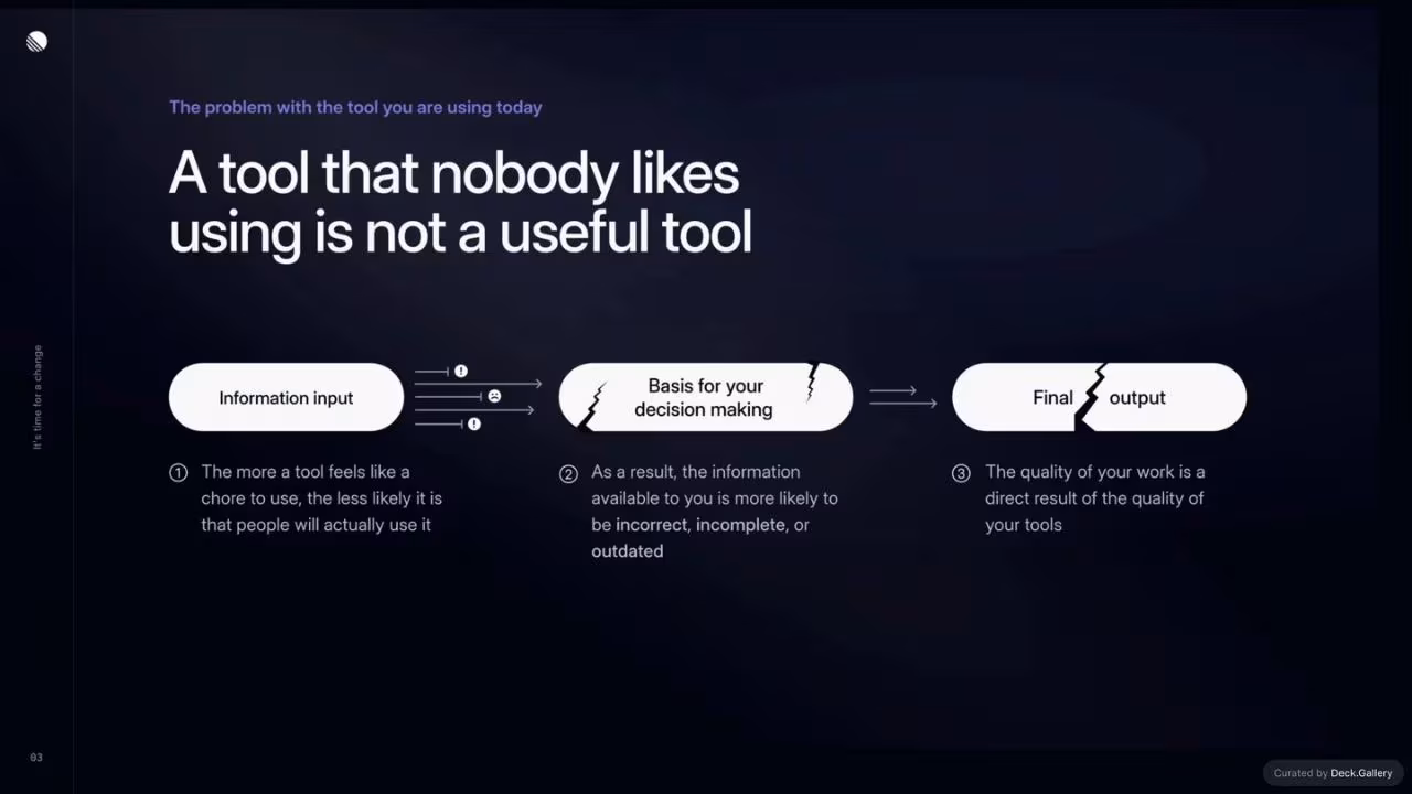 Linear Pitch Deck, slide 4