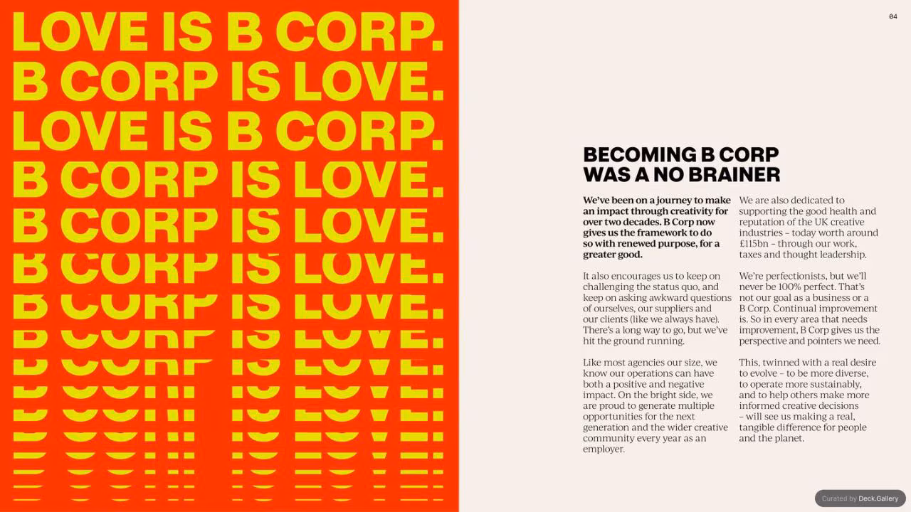 LOVE. Impact Report 2023, slide 4