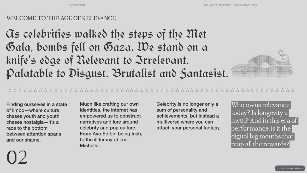 M-RNING Trend Report 2024, slide 2