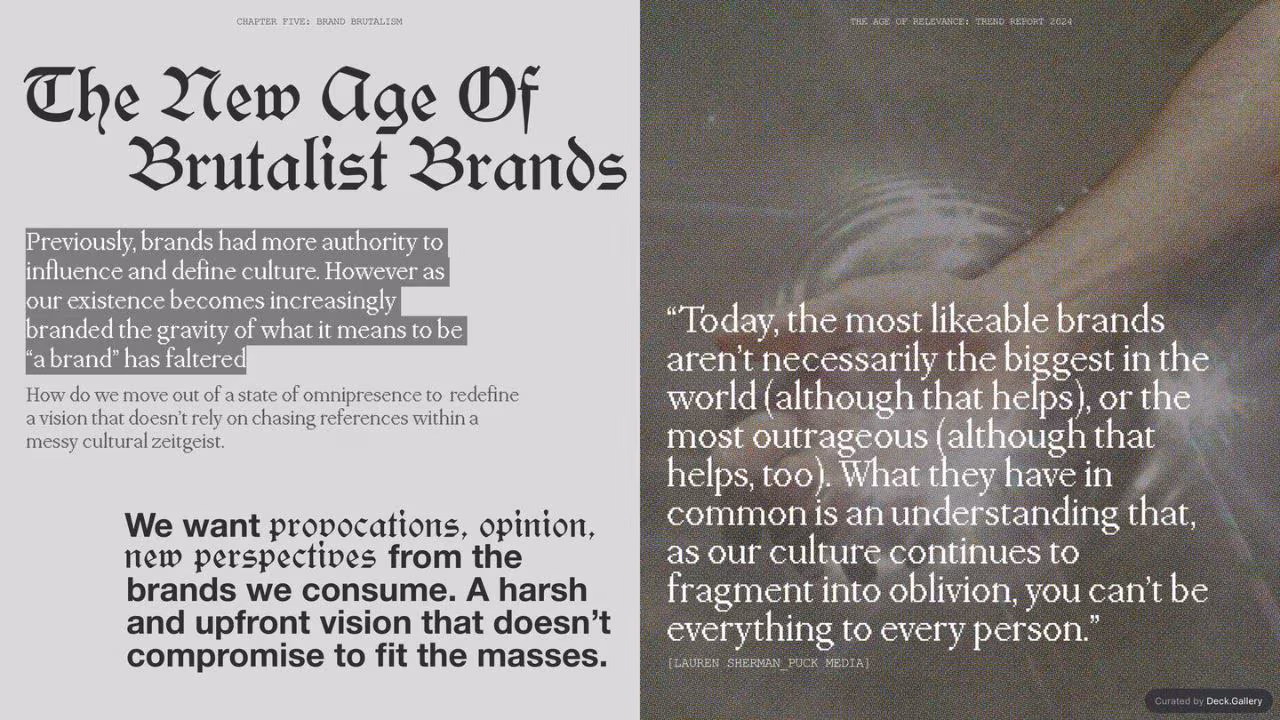 M-RNING Trend Report 2024, slide 72