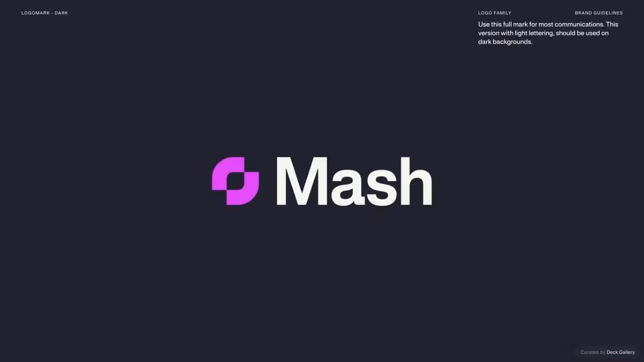 Mash Brand Guidelines 2023, slide 18