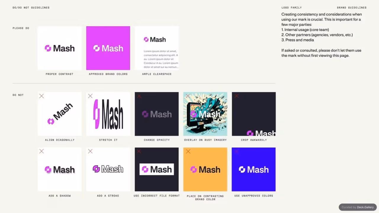 Mash Brand Guidelines 2023, slide 23