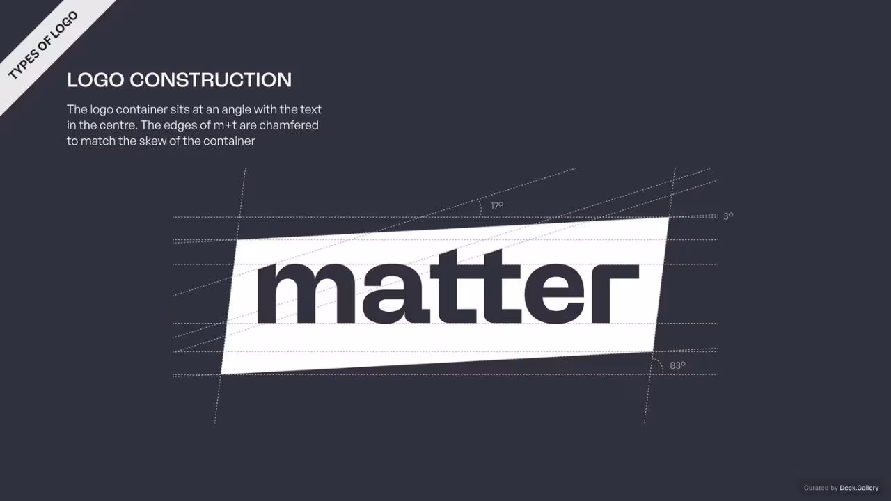 Matter Insurance Brand Guidelines 2023, slide 9