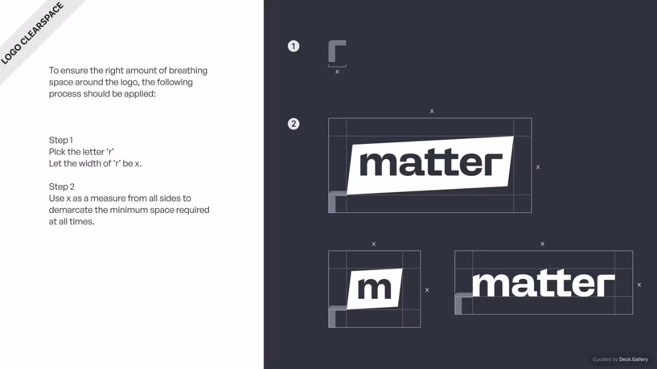 Matter Insurance Brand Guidelines 2023, slide 10