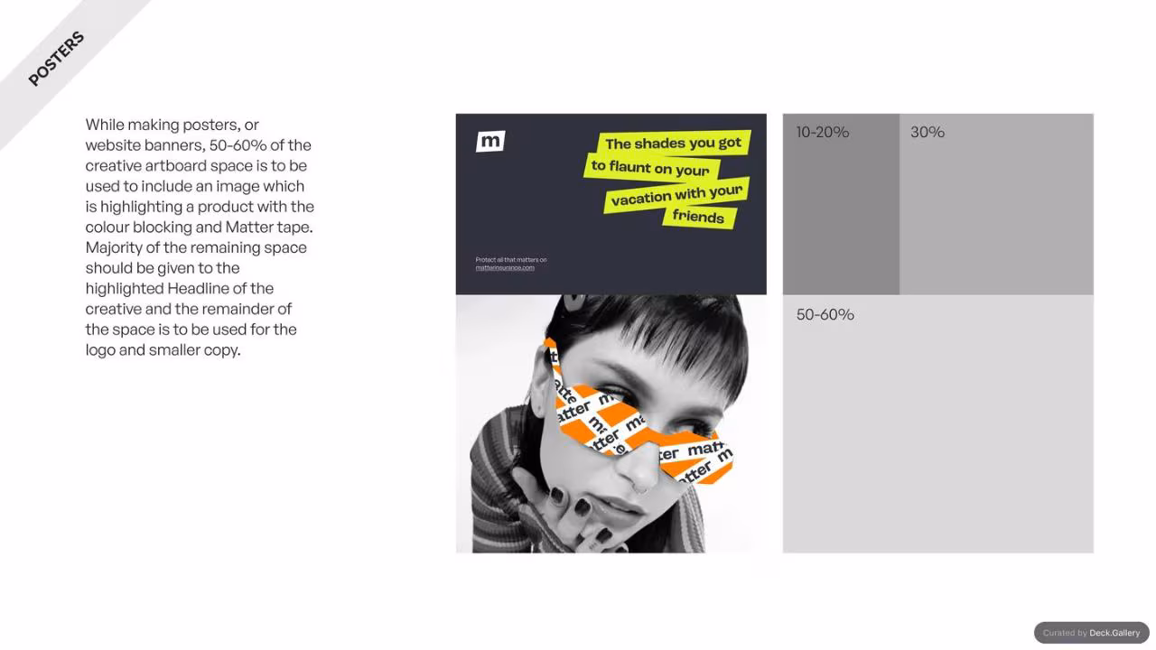 Matter Insurance Brand Guidelines 2023, slide 29