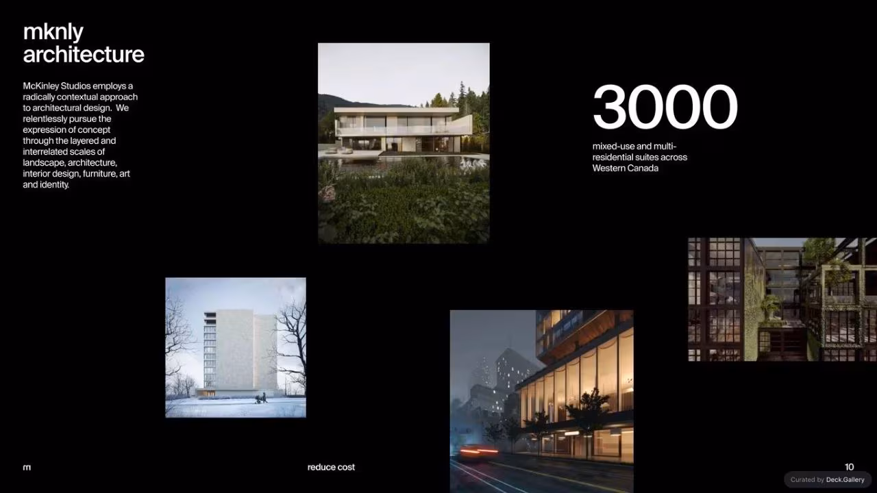 McKinley Studios Pitch Deck, slide 10