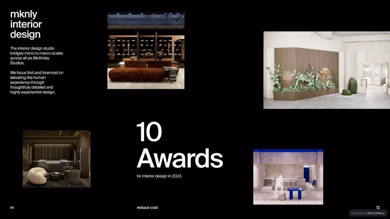 McKinley Studios Pitch Deck, slide 12