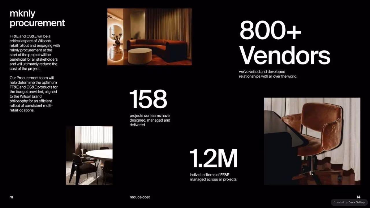 McKinley Studios Pitch Deck, slide 14