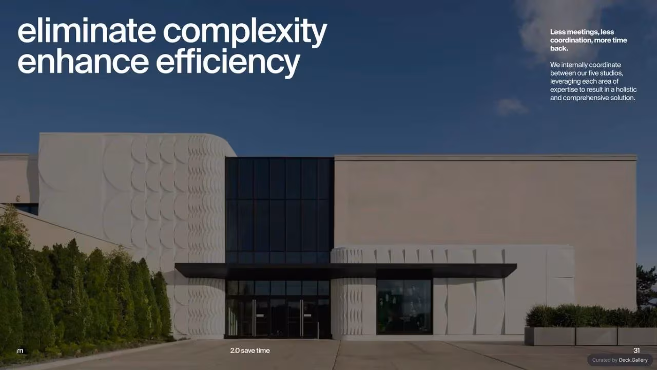 McKinley Studios Pitch Deck, slide 31
