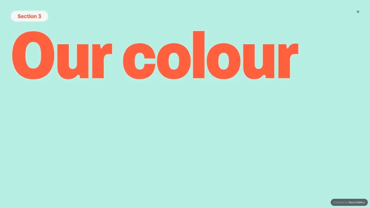 Monzo Brand Style Guide 2022, slide 13