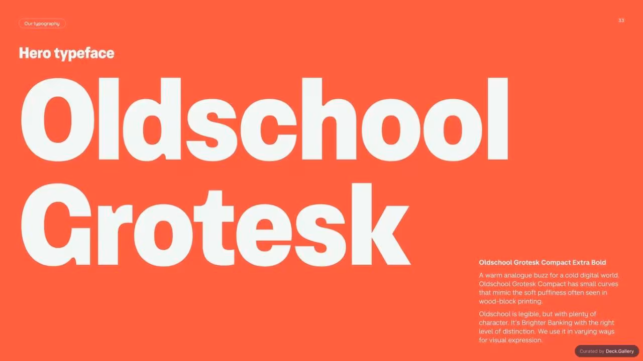 Monzo Brand Style Guide 2022, slide 33