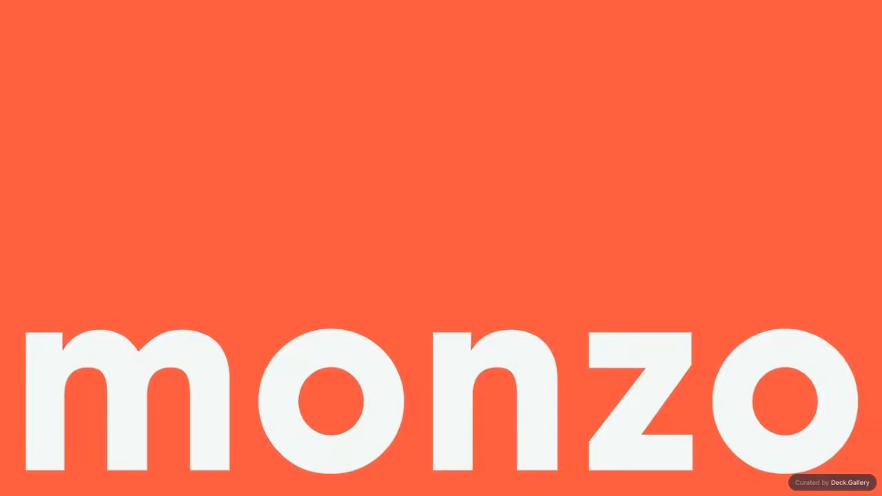 Monzo Brand Style Guide 2022, slide 82