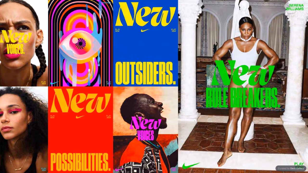 Nike Empower Creative Guidelines 2021, slide 132