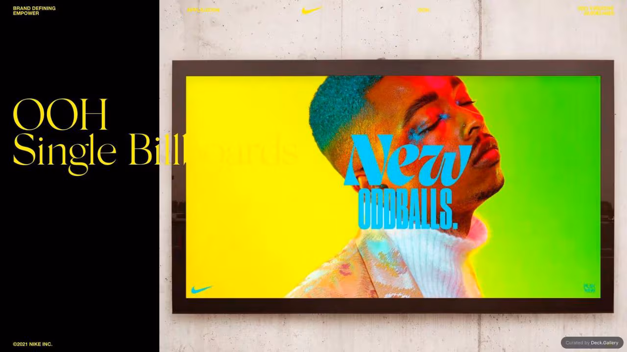 Nike Empower Creative Guidelines 2021, slide 196