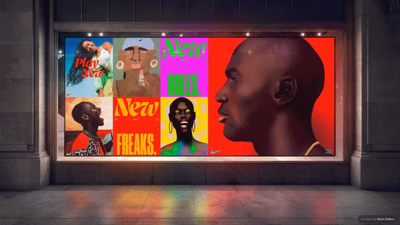 Nike Empower Creative Guidelines 2021, slide 27