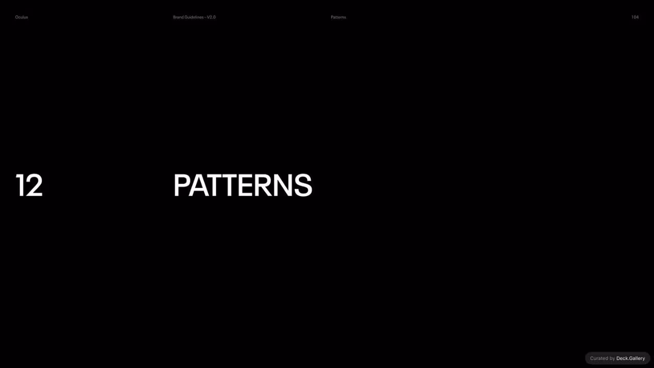 Oculus Brand Guidelines v2.0, slide 104