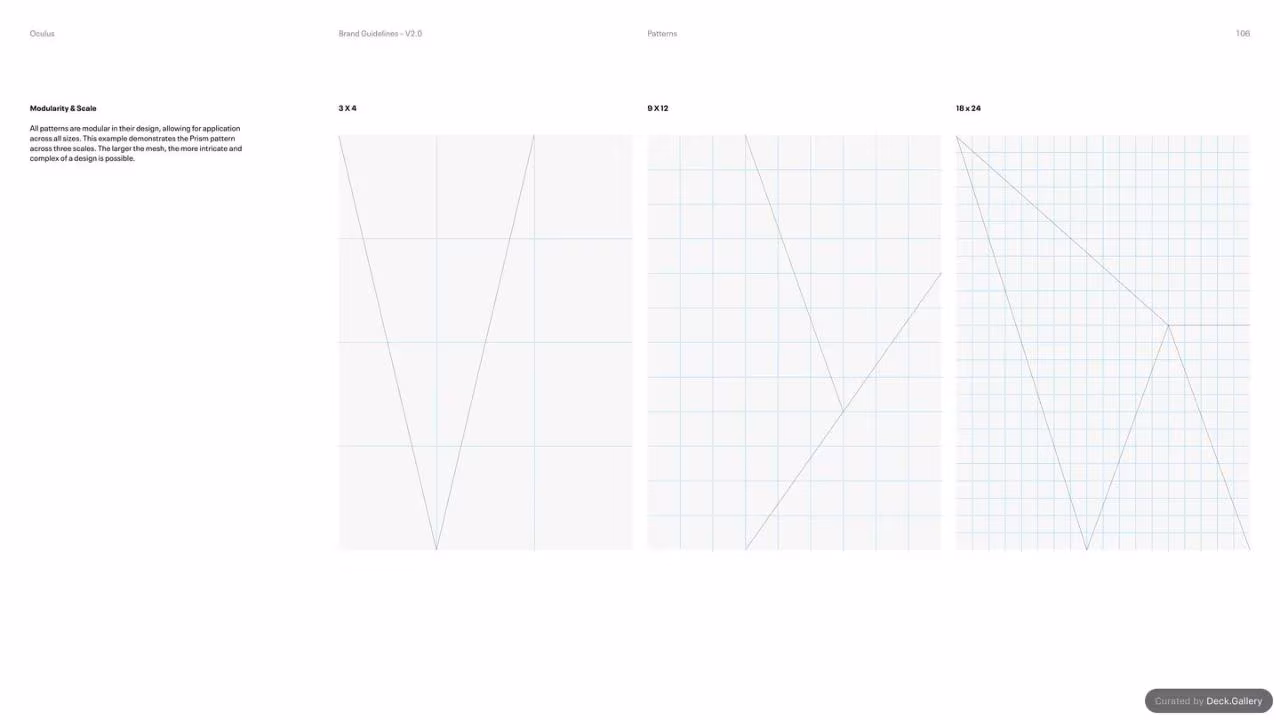 Oculus Brand Guidelines v2.0, slide 106