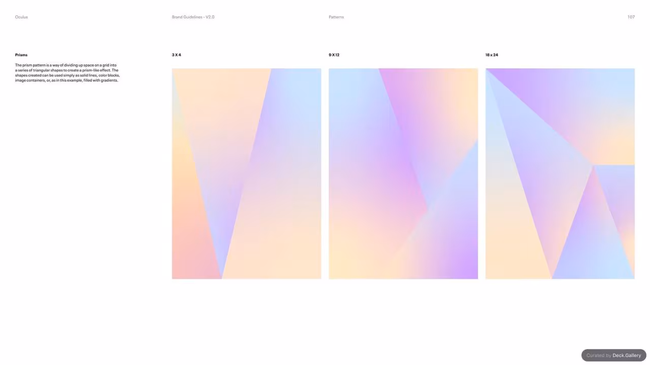 Oculus Brand Guidelines v2.0, slide 107