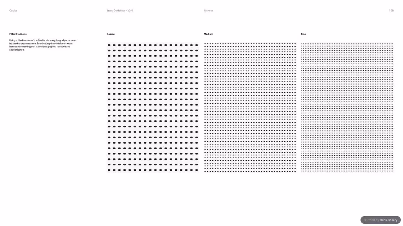 Oculus Brand Guidelines v2.0, slide 108