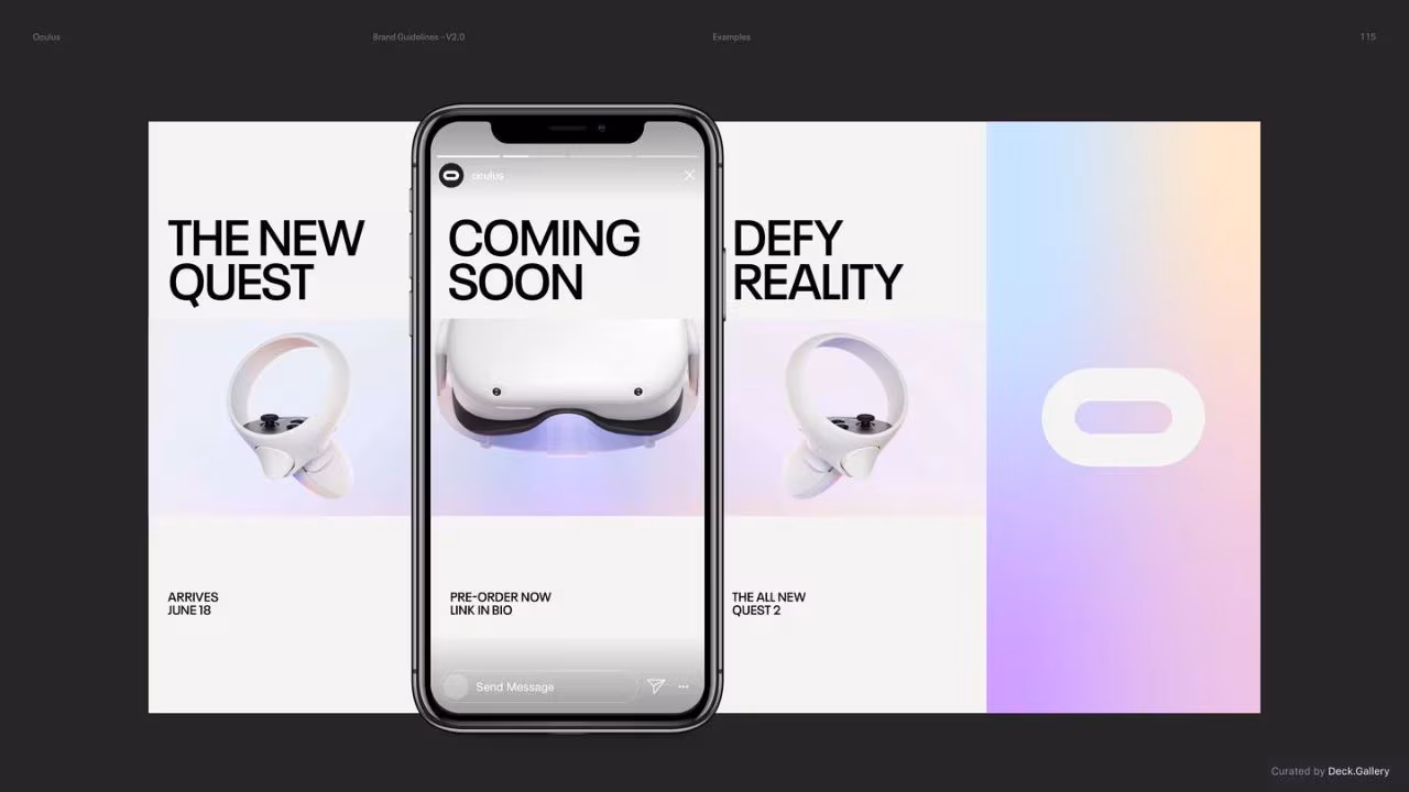 Oculus Brand Guidelines v2.0, slide 115