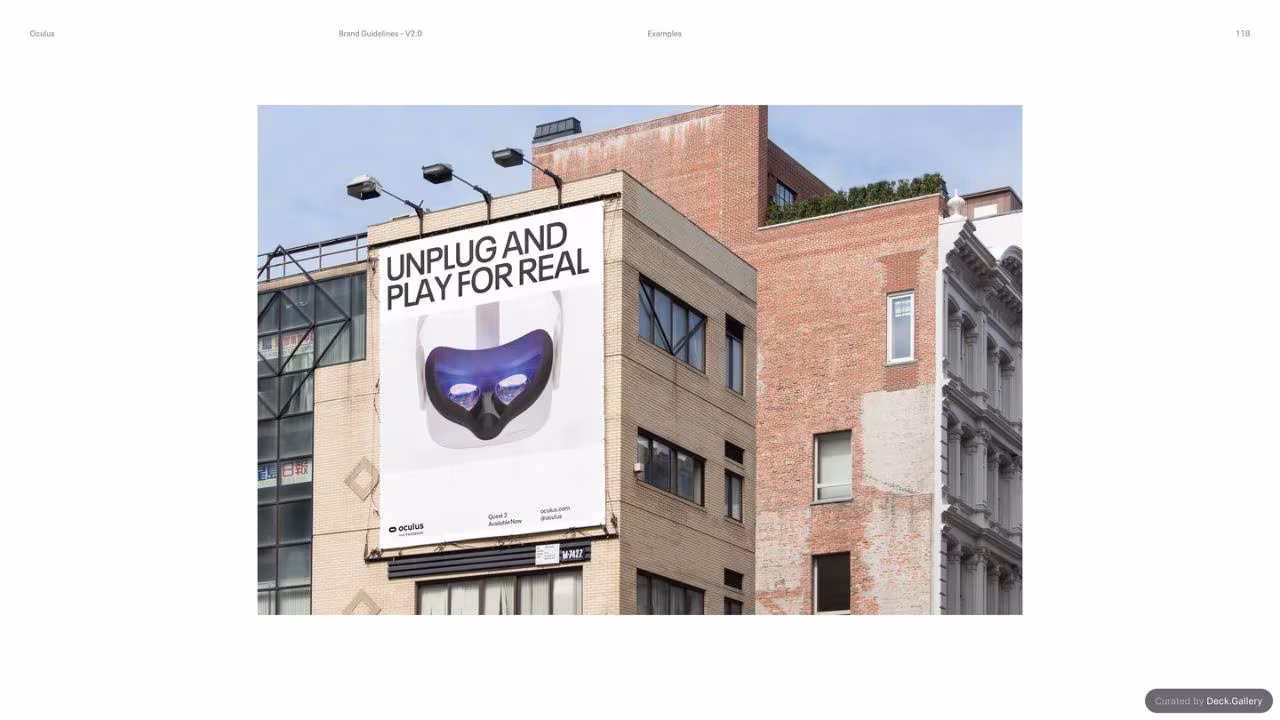 Oculus Brand Guidelines v2.0, slide 118