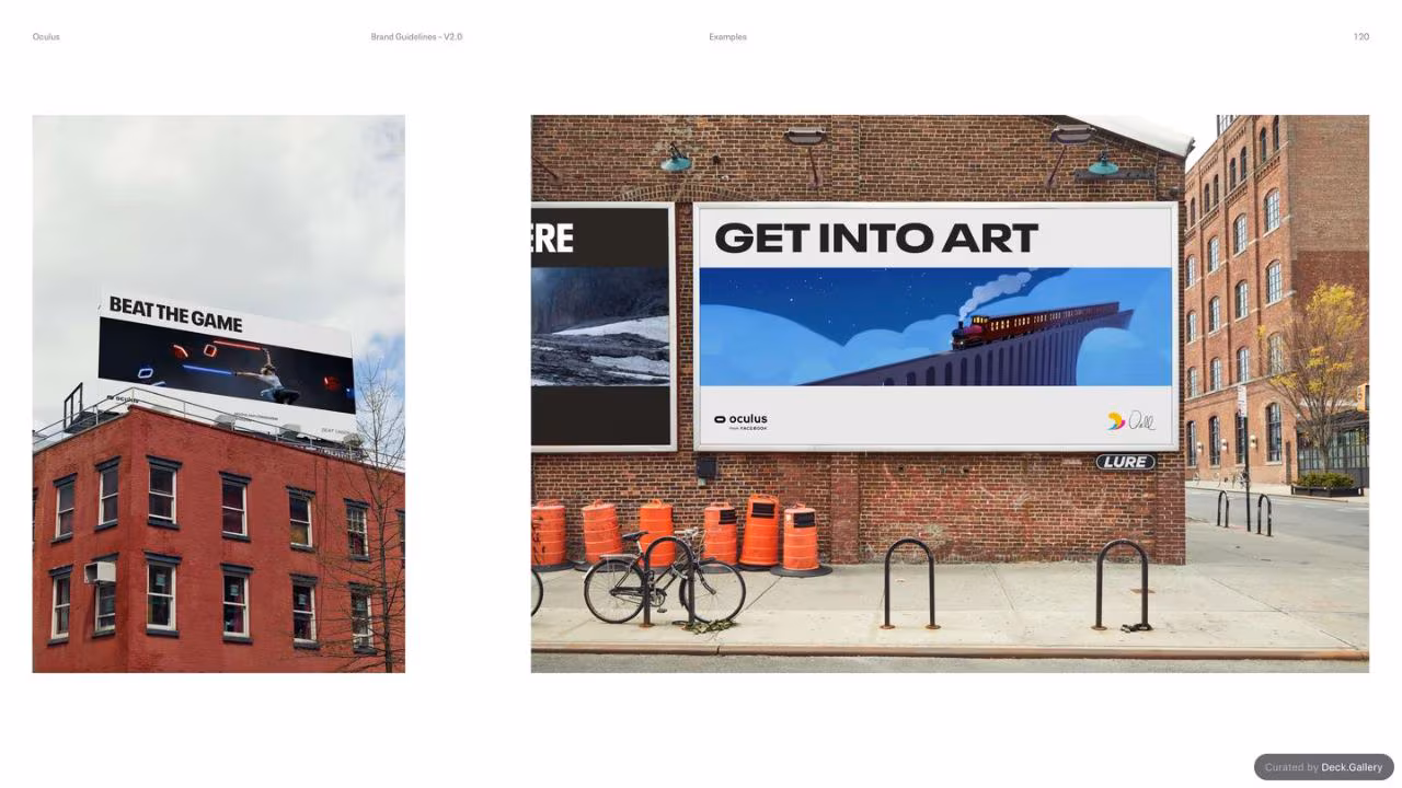 Oculus Brand Guidelines v2.0, slide 120