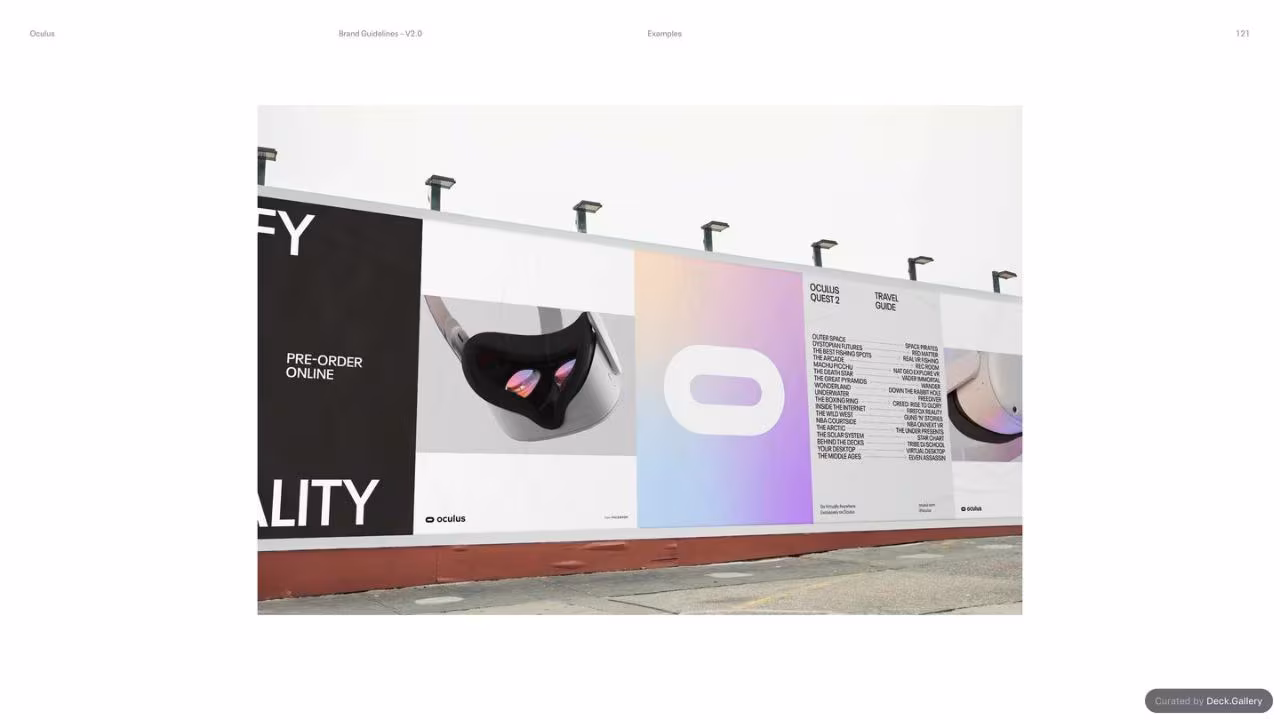 Oculus Brand Guidelines v2.0, slide 121