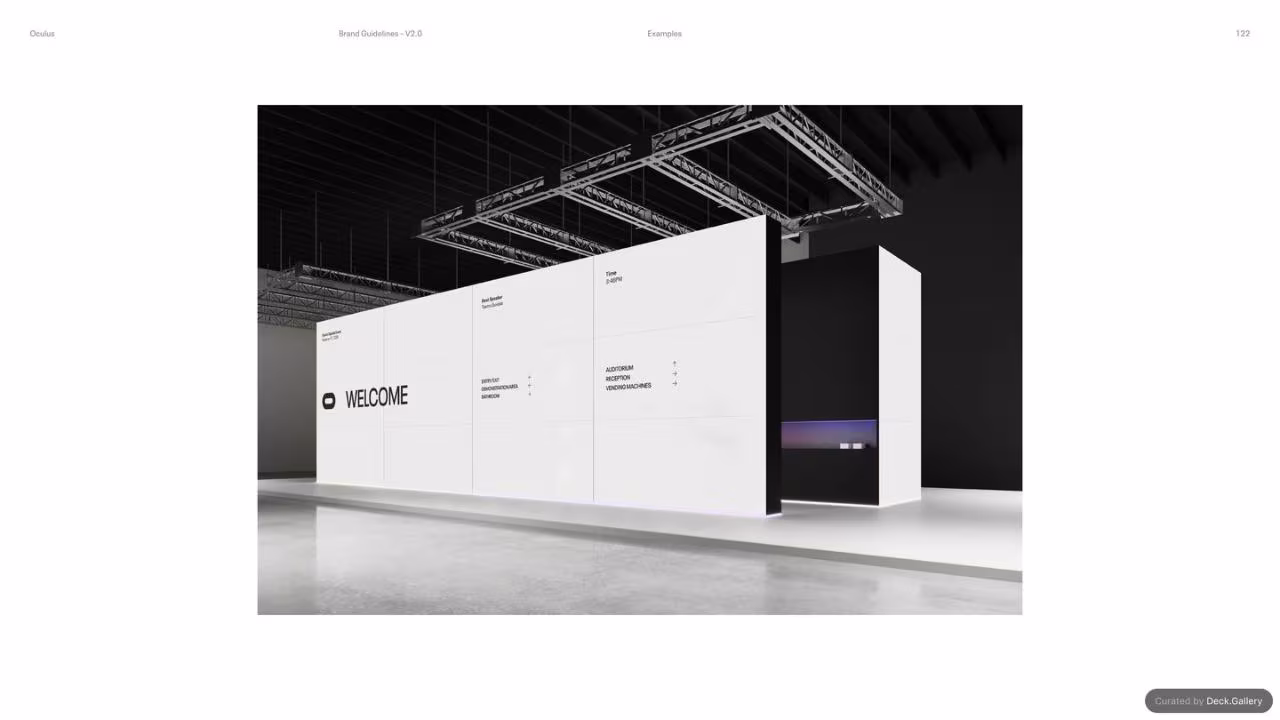 Oculus Brand Guidelines v2.0, slide 122