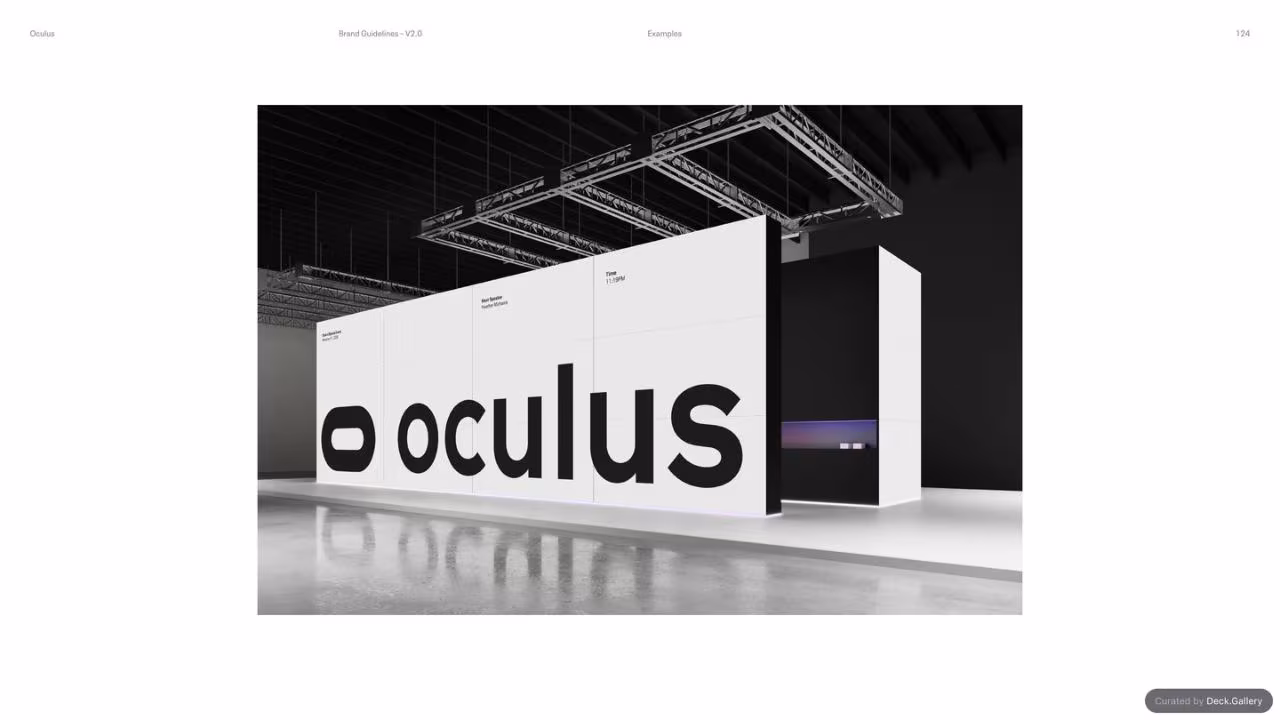 Oculus Brand Guidelines v2.0, slide 124