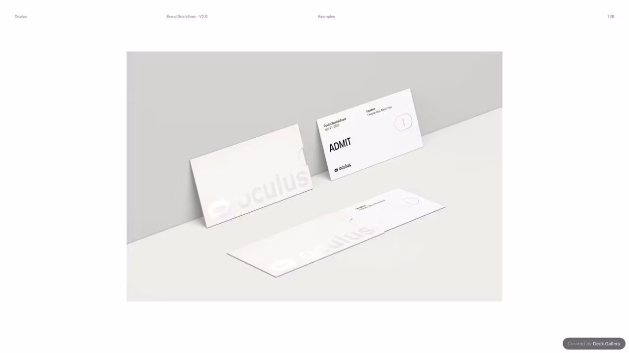 Oculus Brand Guidelines v2.0, slide 126