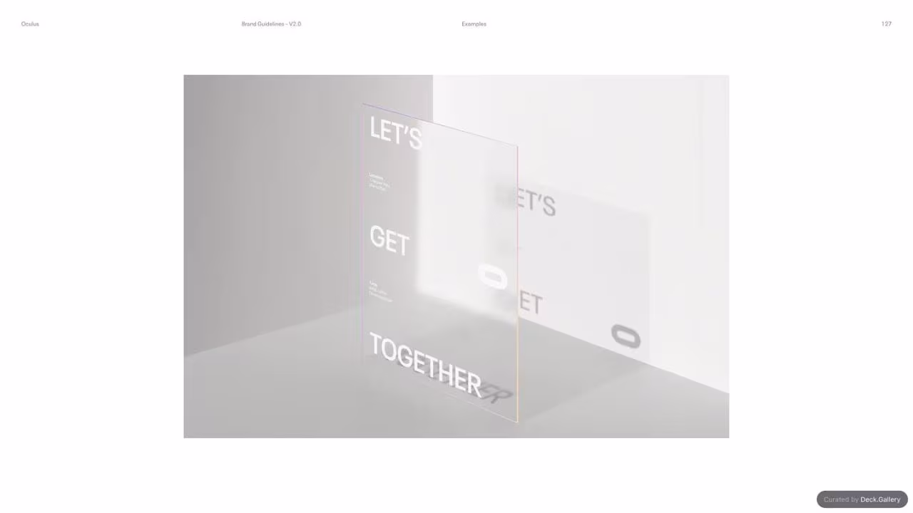 Oculus Brand Guidelines v2.0, slide 127
