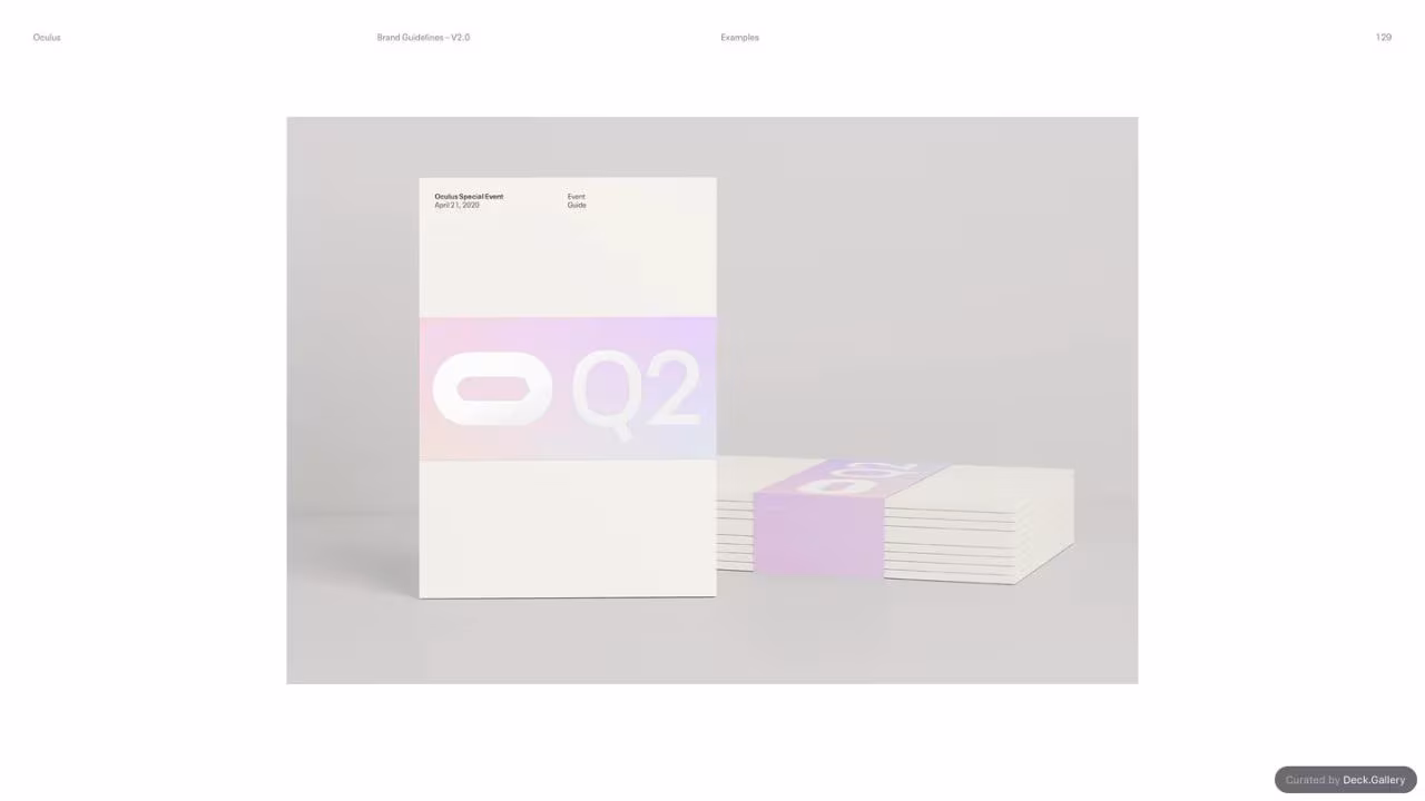 Oculus Brand Guidelines v2.0, slide 129