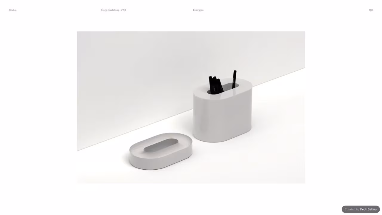 Oculus Brand Guidelines v2.0, slide 133