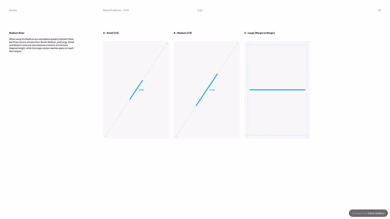Oculus Brand Guidelines v2.0, slide 23
