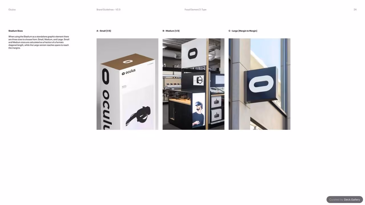 Oculus Brand Guidelines v2.0, slide 24