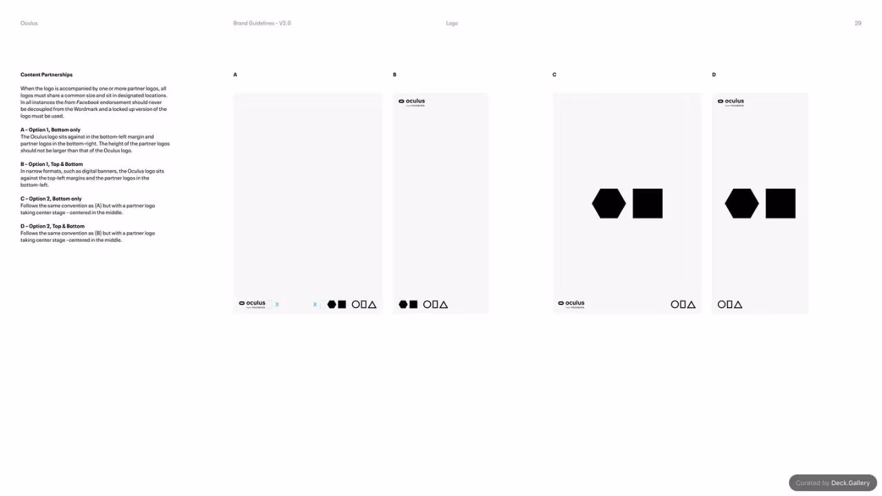 Oculus Brand Guidelines v2.0, slide 29