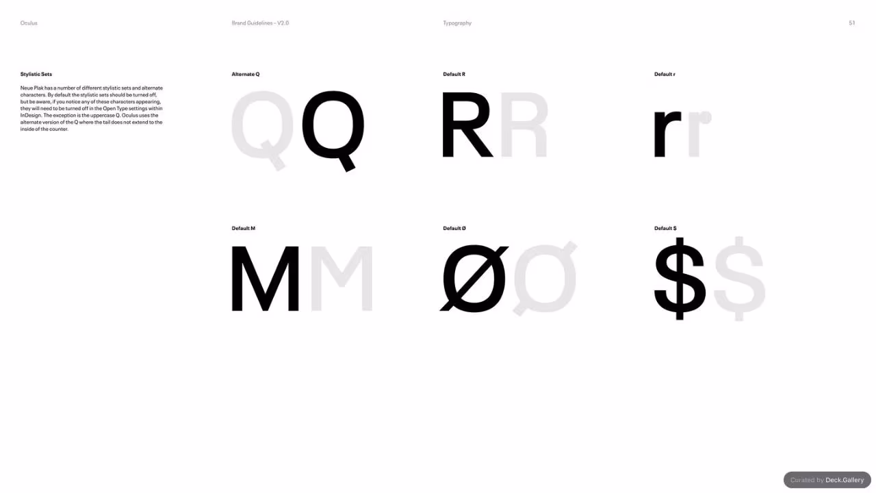 Oculus Brand Guidelines v2.0, slide 51