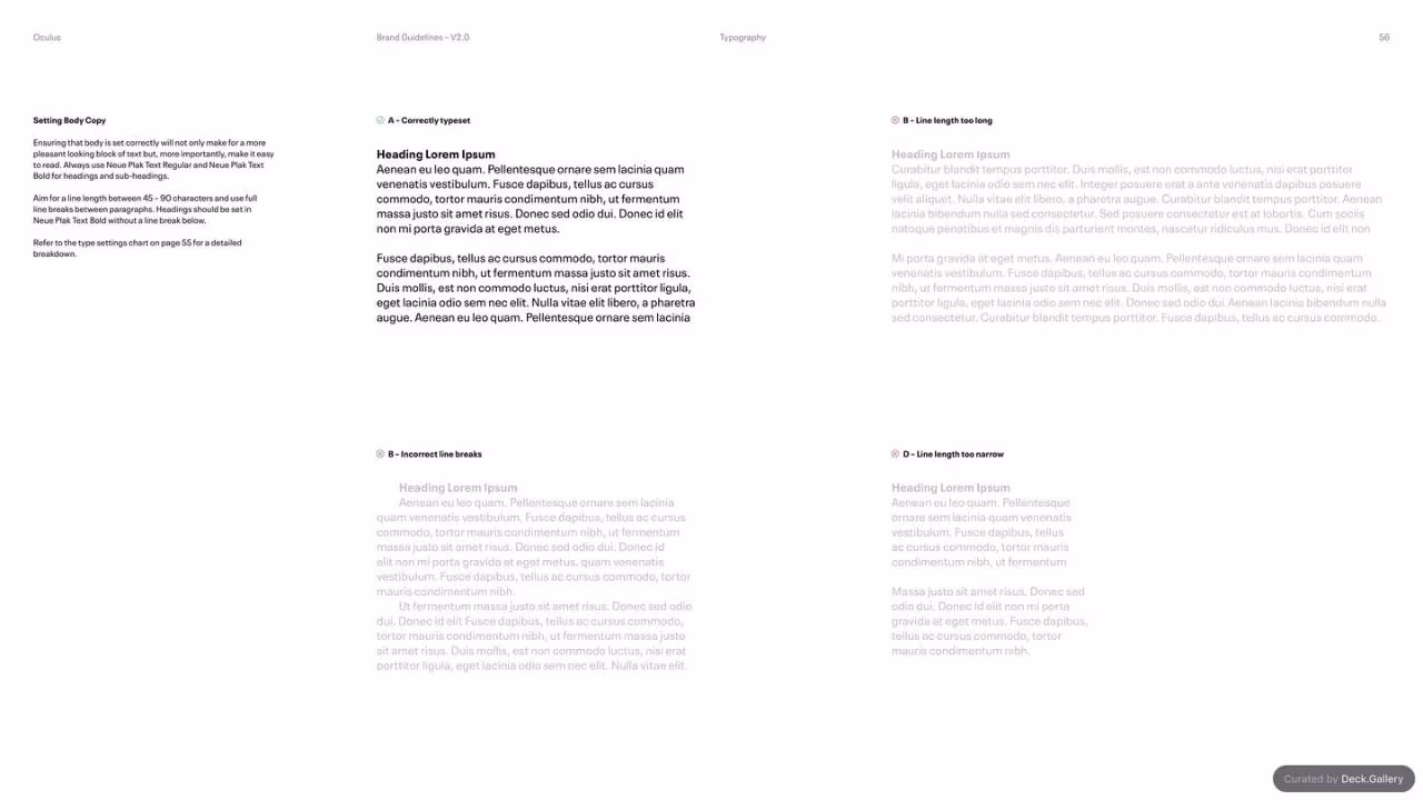 Oculus Brand Guidelines v2.0, slide 56