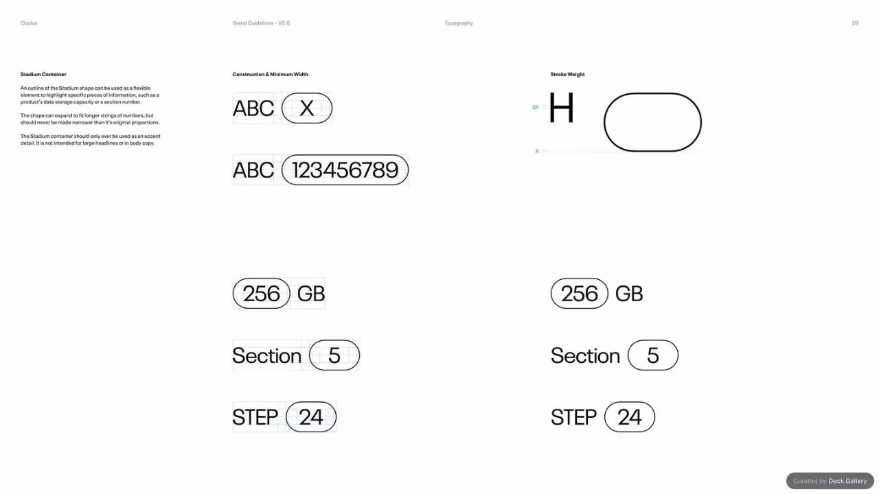 Oculus Brand Guidelines v2.0, slide 59