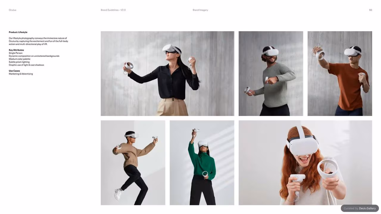 Oculus Brand Guidelines v2.0, slide 66