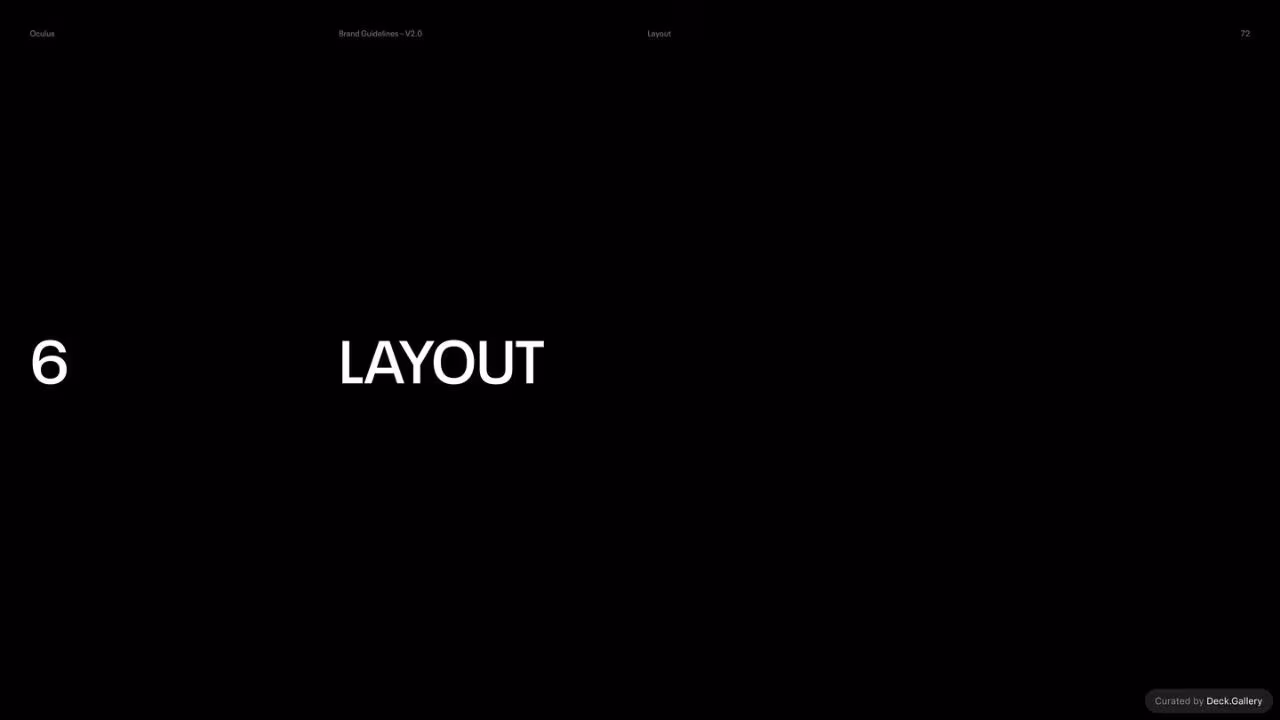 Oculus Brand Guidelines v2.0, slide 72