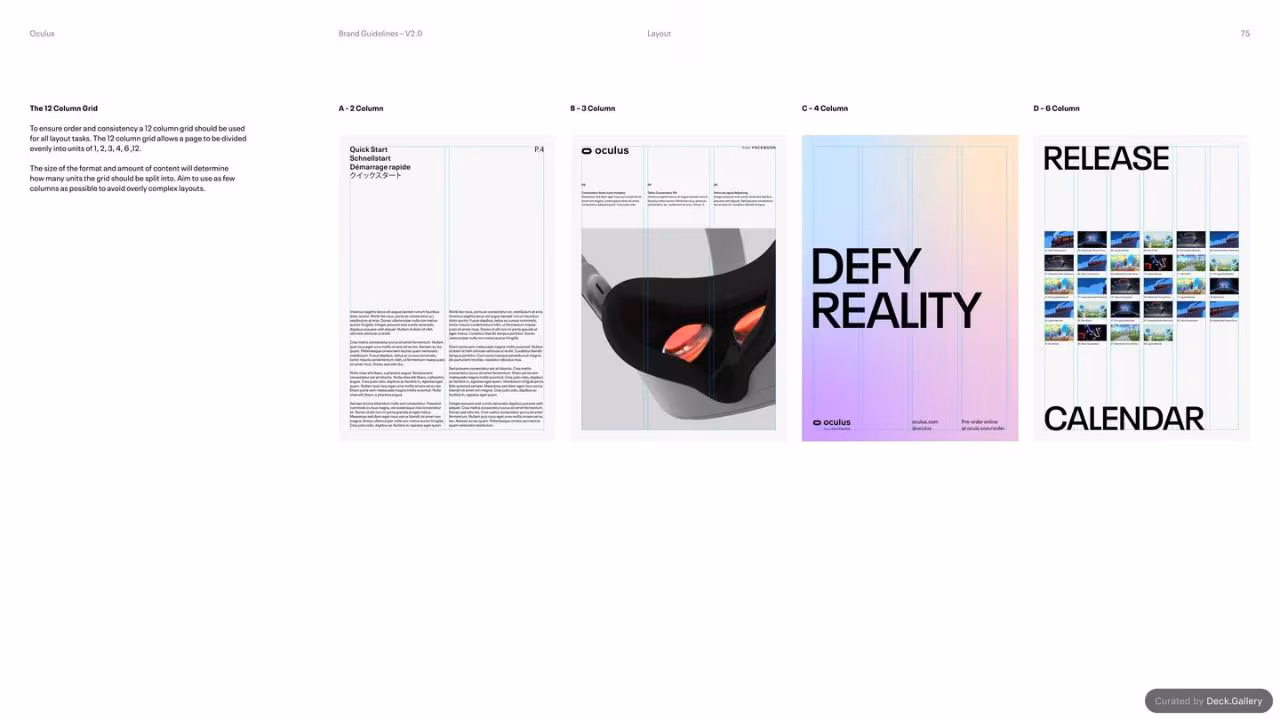 Oculus Brand Guidelines v2.0, slide 75