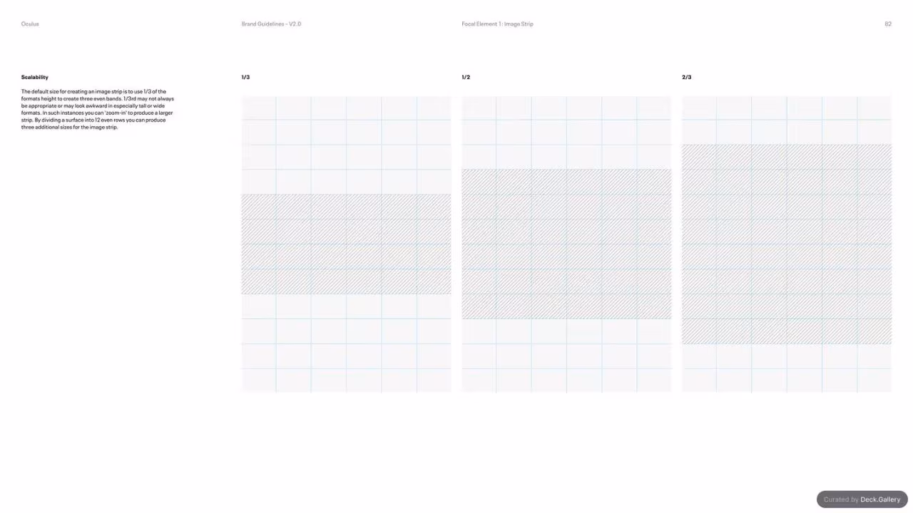 Oculus Brand Guidelines v2.0, slide 82