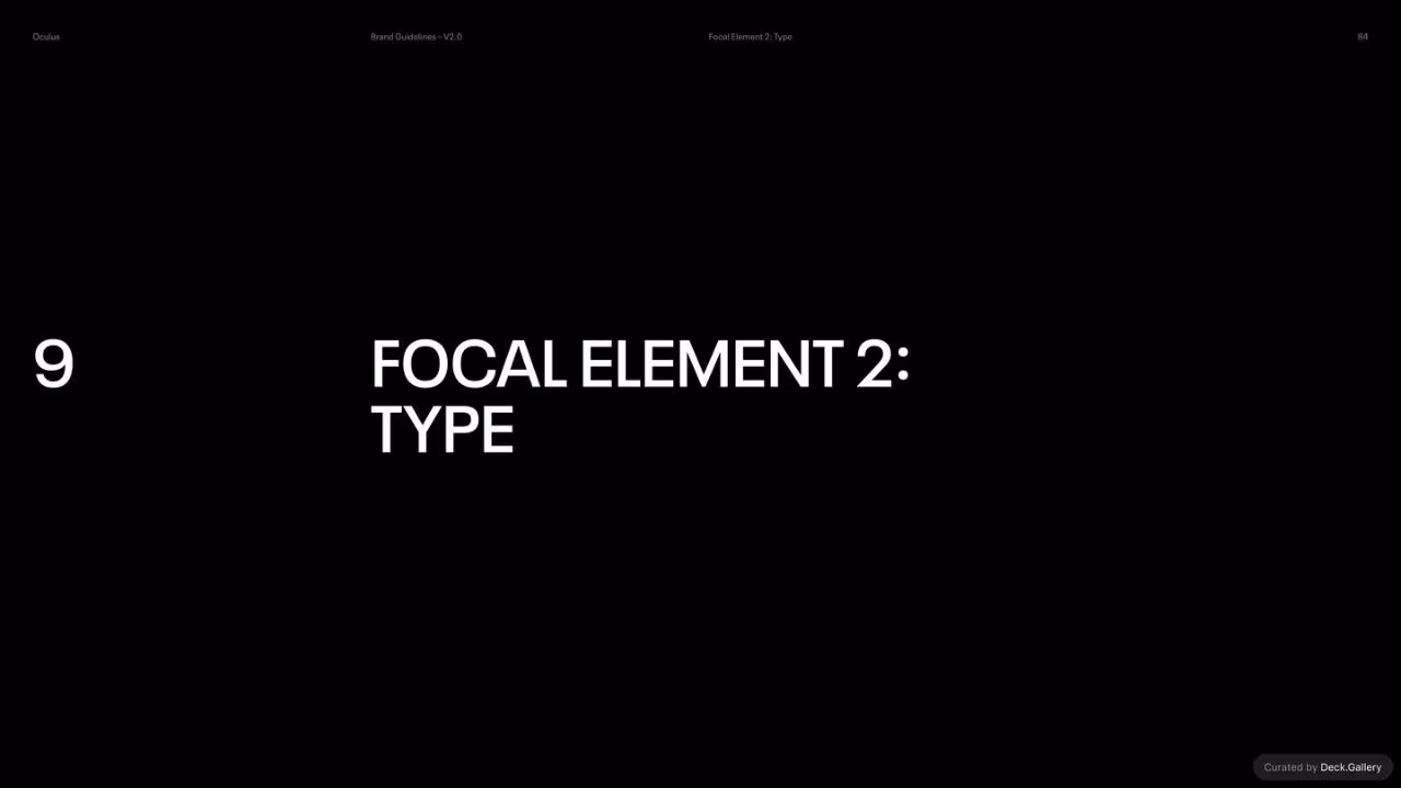 Oculus Brand Guidelines v2.0, slide 84
