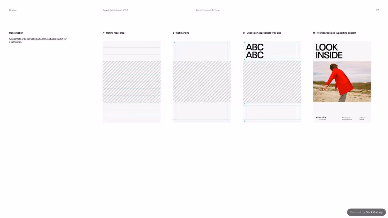 Oculus Brand Guidelines v2.0, slide 87