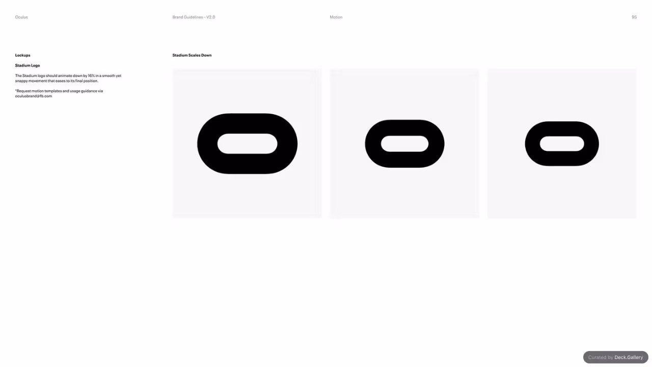 Oculus Brand Guidelines v2.0, slide 95